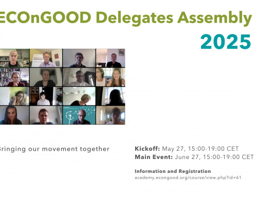 ECOnGOOD Delegates Assembly 2025: Shape Our Future