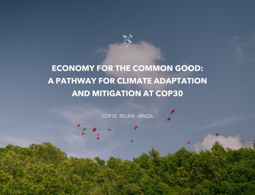 Economy for the Common Good: a pathway for climate adaptation and mitigation at COP30