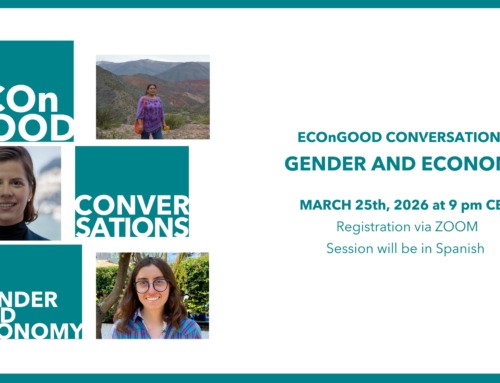 Join an ECOnGOOD conversation on gender and economy